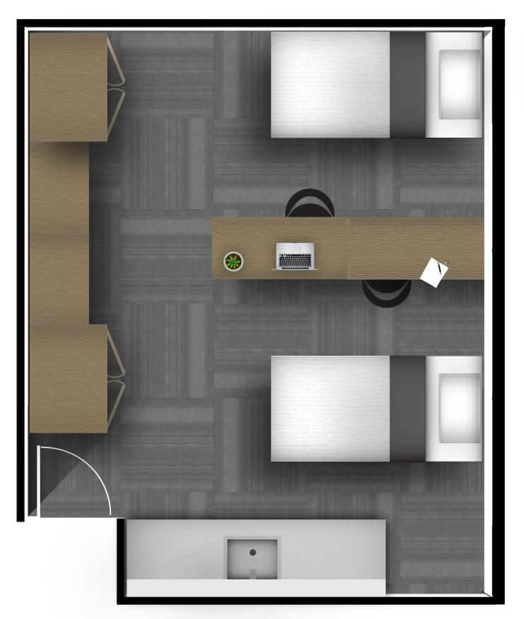 PIT Double floor plan